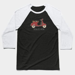 Dolce Vita Scooter Baseball T-Shirt